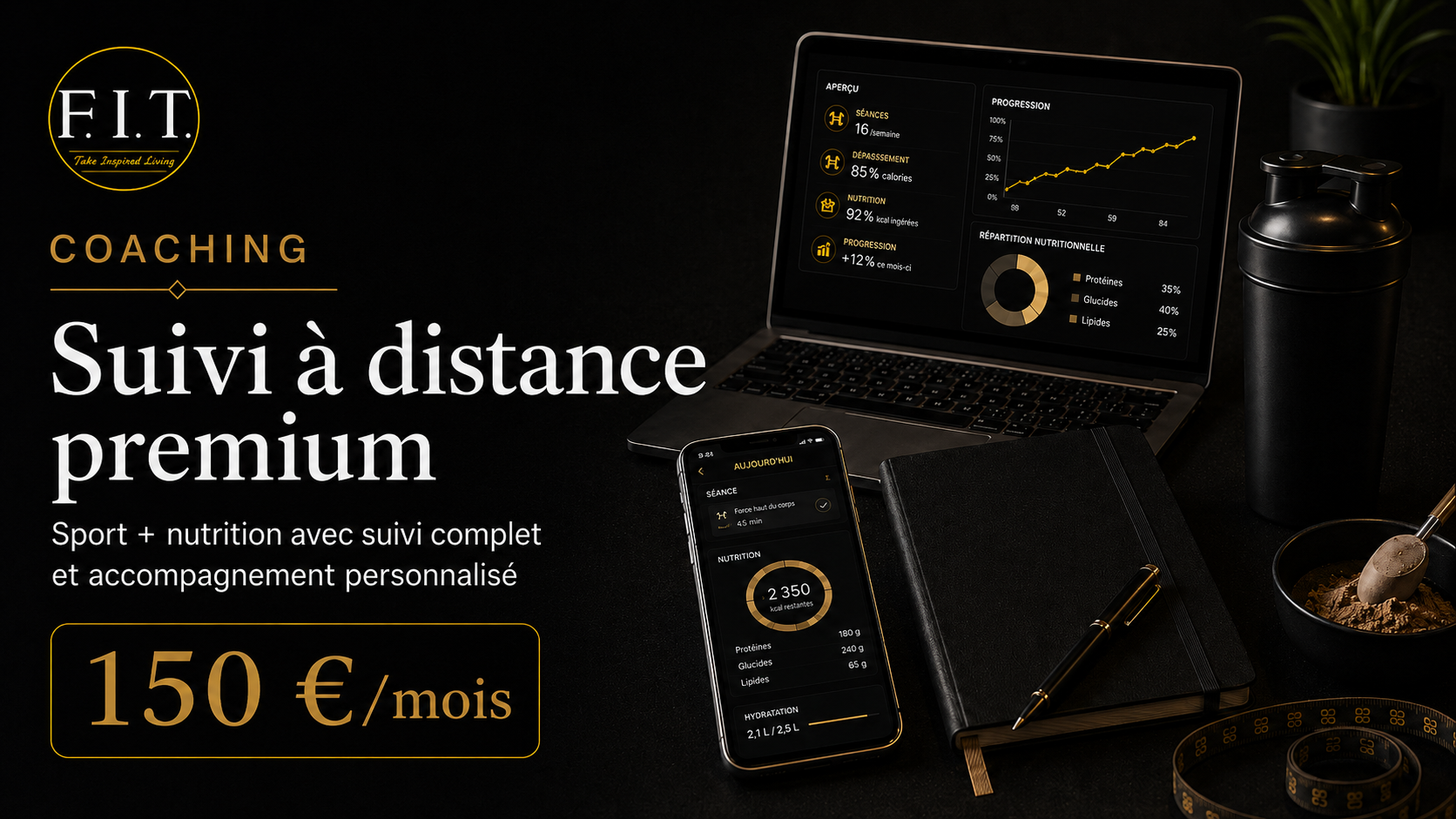 Suivi à distance premium sport et nutrition